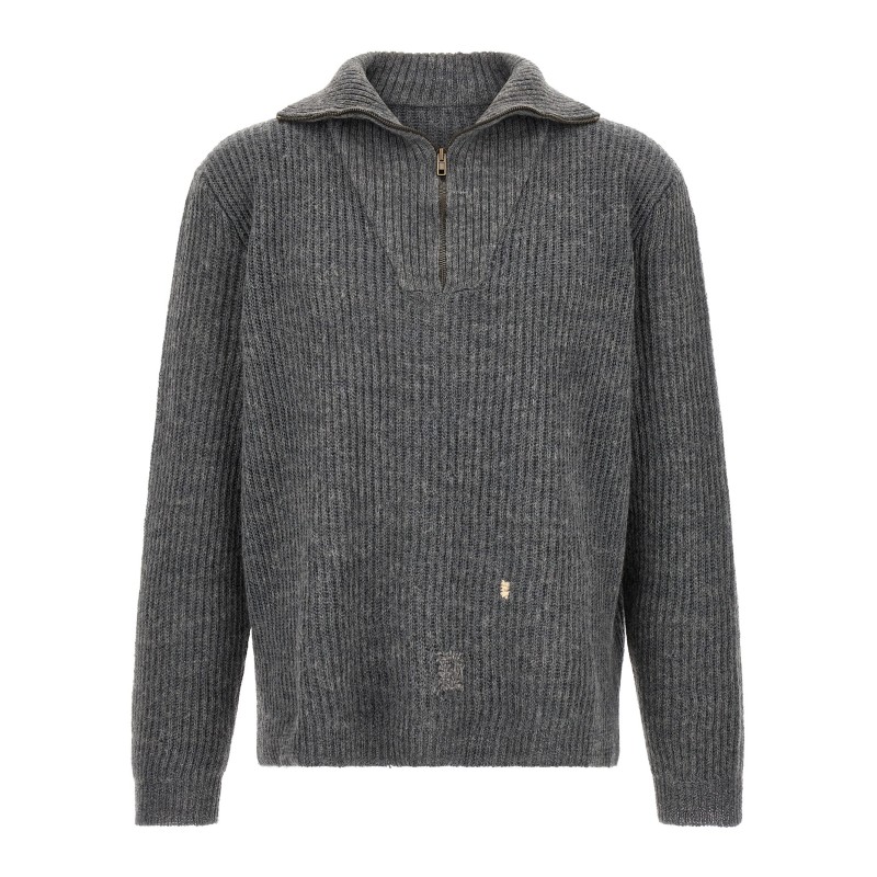 Mending sweater