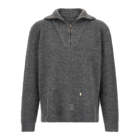 Mending sweater