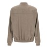 Light flannel bomber jacket