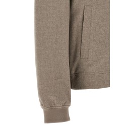 Light flannel bomber jacket