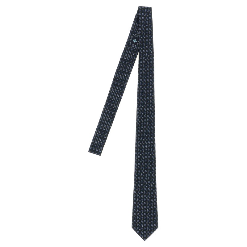 GG silk tie