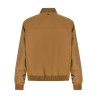 Monogram sleeve bomber jacket