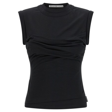 'Twisted Bust Layered Tank' top