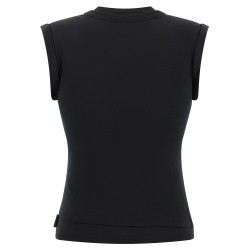 'Twisted Bust Layered Tank' top