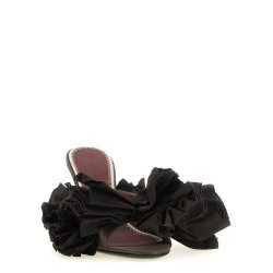 Mule flowers taffeta