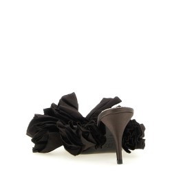 Mule flowers taffeta