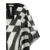 Caftan with print