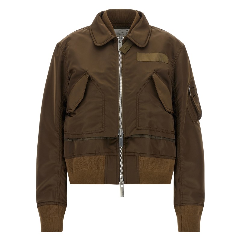 Double layer blouson