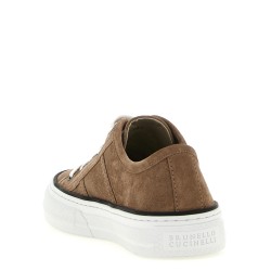 Suede sneakers