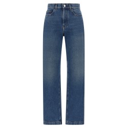 Straight leg jeans