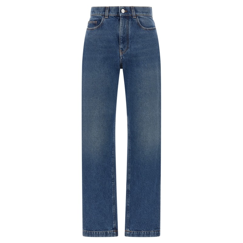 Straight leg jeans