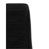 Asymmetrical draped dress