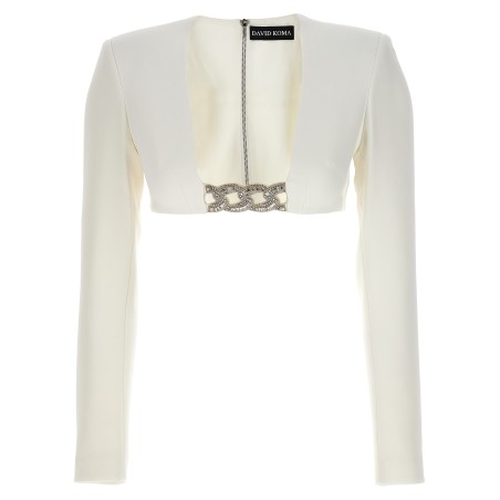 Top '3D Crystsal Chain and Square Neck'