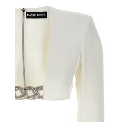 Top '3D Crystsal Chain and Square Neck'