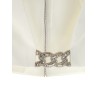 Top '3D Crystsal Chain and Square Neck'
