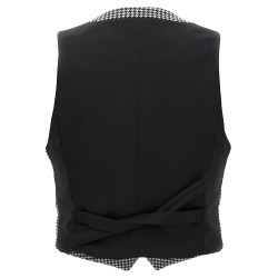 Houndstooth waistcoat