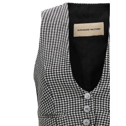 Houndstooth waistcoat