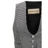 Houndstooth waistcoat