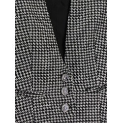 Houndstooth waistcoat