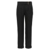 Metal bar detail trousers