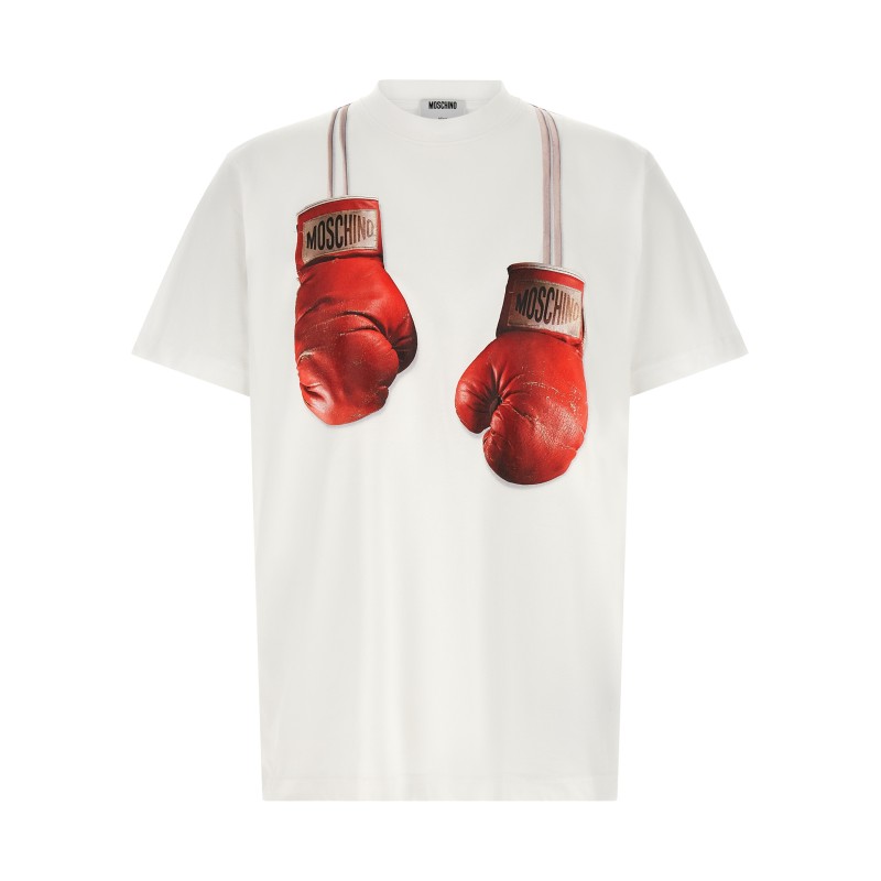 Trompe-l'œil print T-shirt