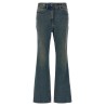 Chain jeans with logo