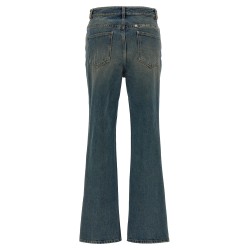 Chain jeans with logo