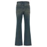 Chain jeans with logo