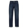 Logo embroidery jeans