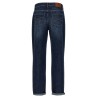 Logo embroidery jeans