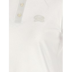 Maxi cut out polo dress