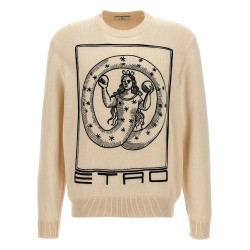 Logo embroidery sweater