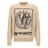 Logo embroidery sweater