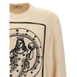 Logo embroidery sweater