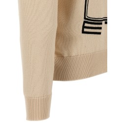 Logo embroidery sweater