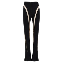 Mesh insert leggings