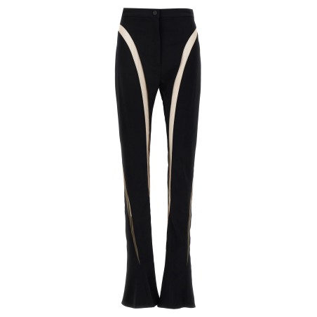 Mesh insert leggings