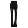 Mesh insert leggings