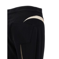 Mesh insert leggings