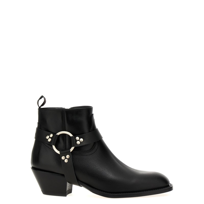 'Dulce Belt' ankle boots