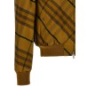 Check print jacket