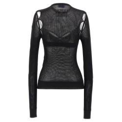 'Net Arrow Bralette' top