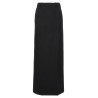 Long wool skirt