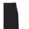 Long wool skirt