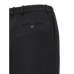 Long wool skirt