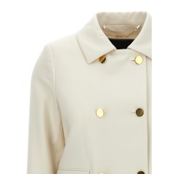 Cropped double-breasted jacket