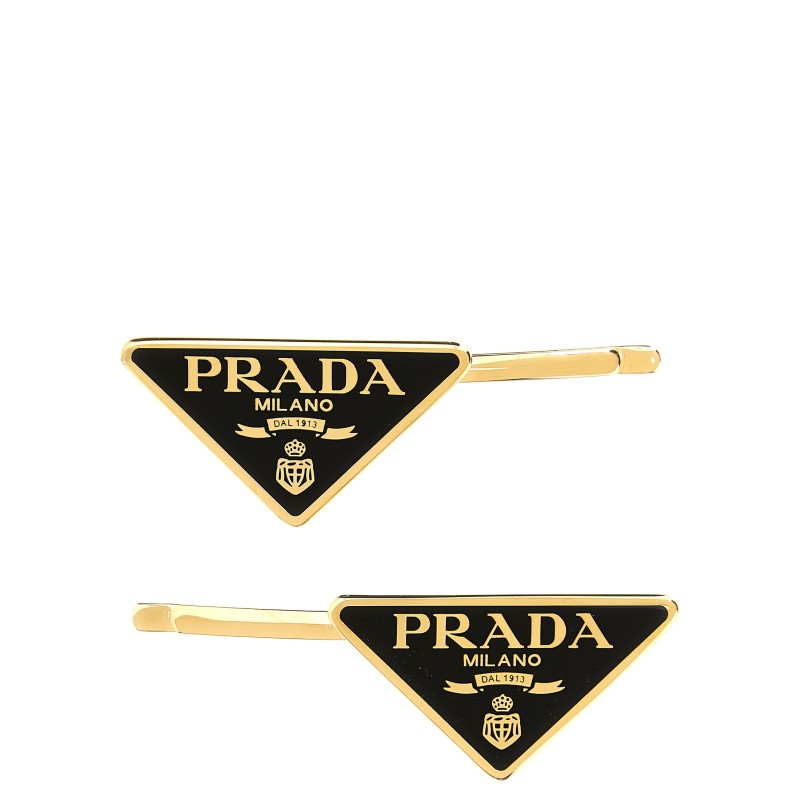Set of 2 logo hair clips