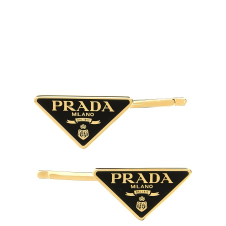 Set of 2 logo hair clips