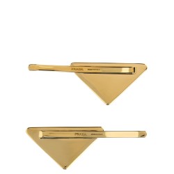 Set of 2 logo hair clips