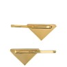 Set of 2 logo hair clips